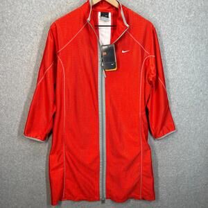 Nike Sphere Dry Reflective Athletic Zip Up Long Jacket Dress 2418106 Womens XL